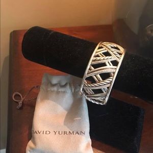 David Yurman Diamond Cuff